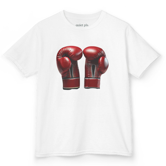 boxing gloves baby tee